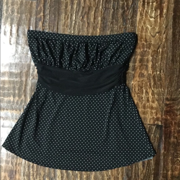 White House Black Market Tops - White House Black Market Strapless Top-Size M(GUC)